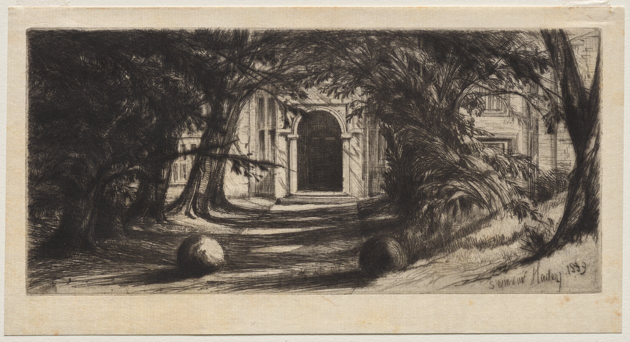 Mytton Hall by Ignace Henri Jean Fantin Latour