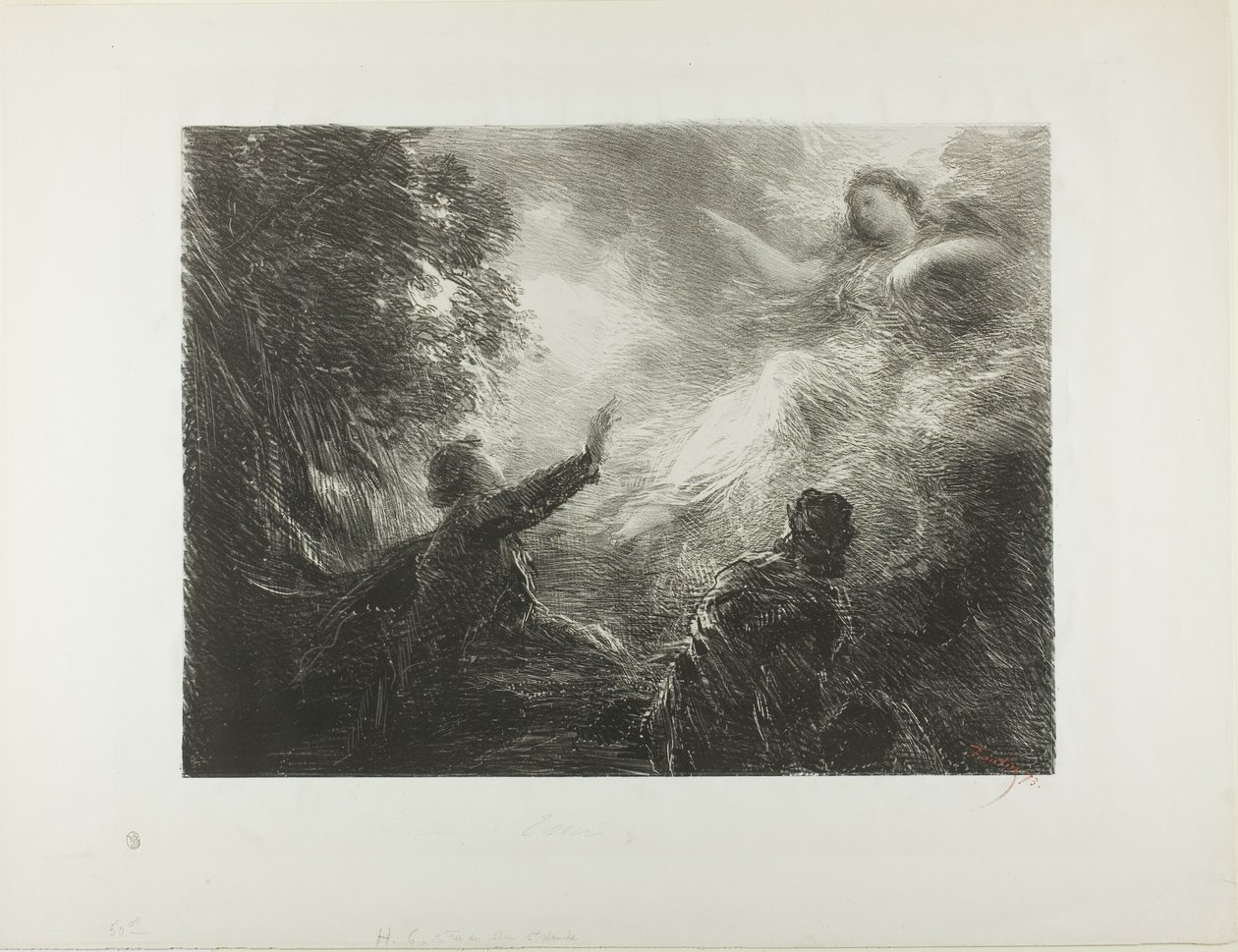 The Fairy of the Alps by Ignace Henri Jean Fantin Latour