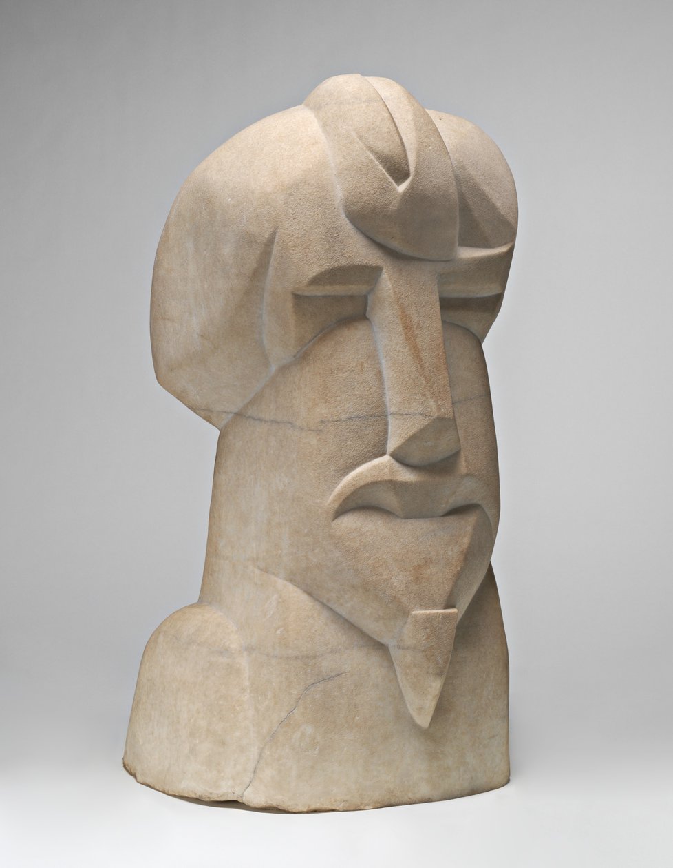 Hieratic Head of Ezra Pound by Henri Gaudier-Brzeska