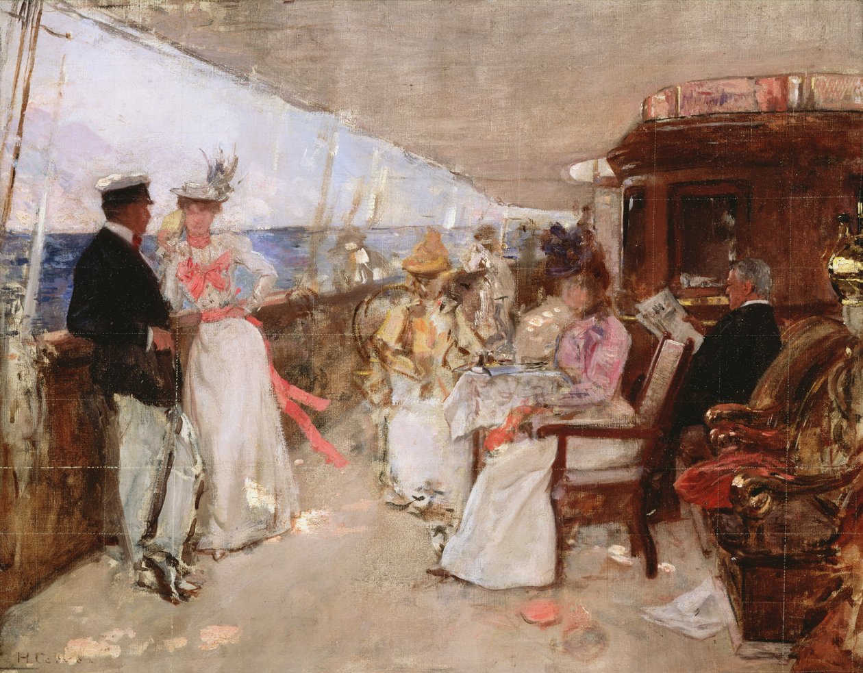 Yachting in the Archipelago, c.1898 by Henri Gervex