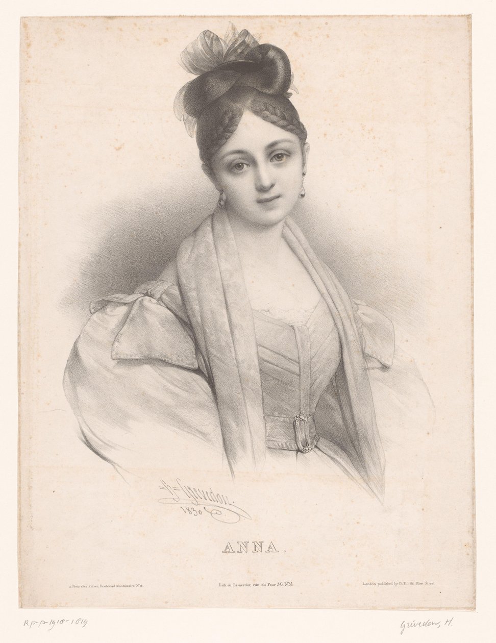 A for Anna by Henri Grevedon