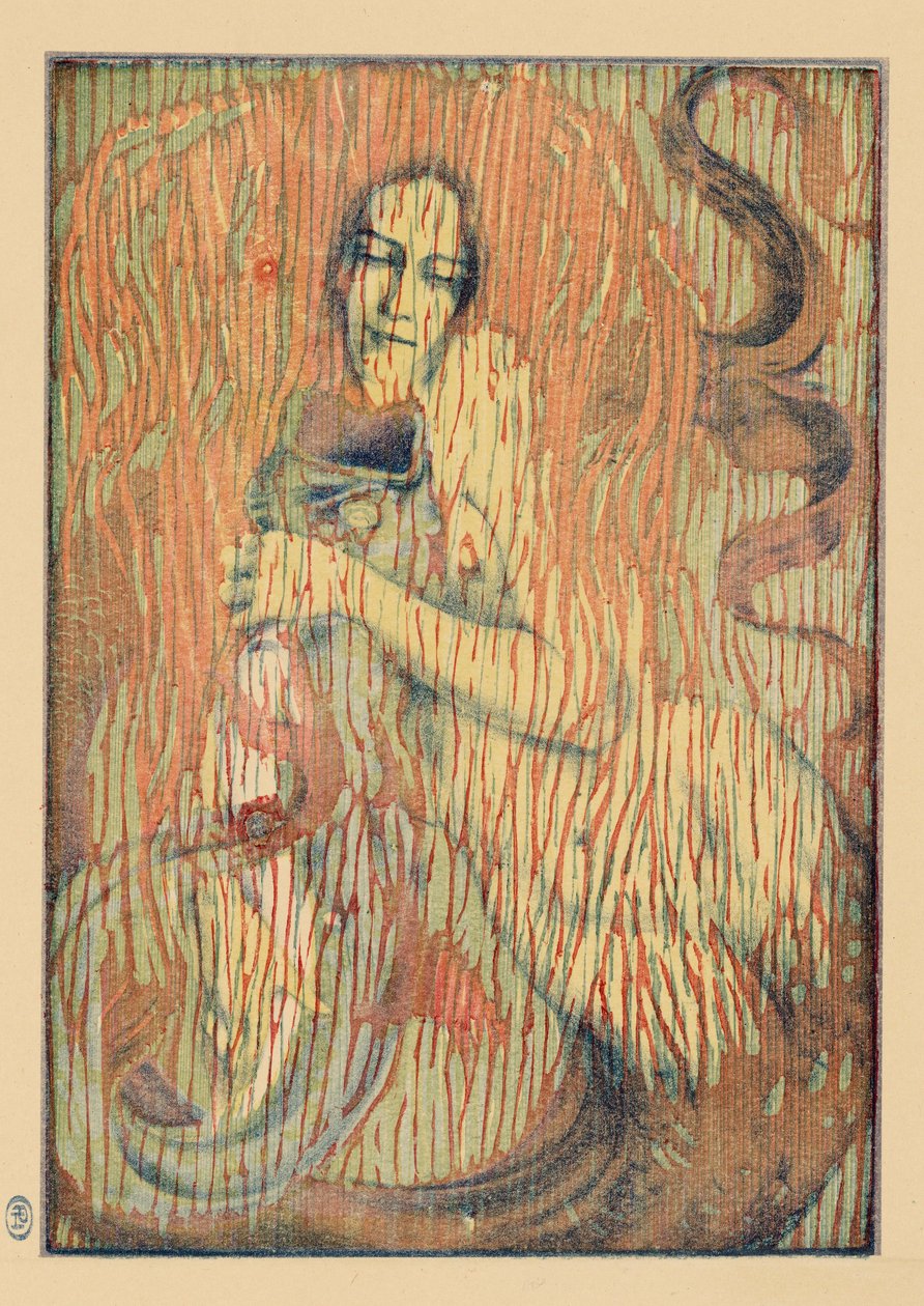 Playful Mermaid by Henri Heran