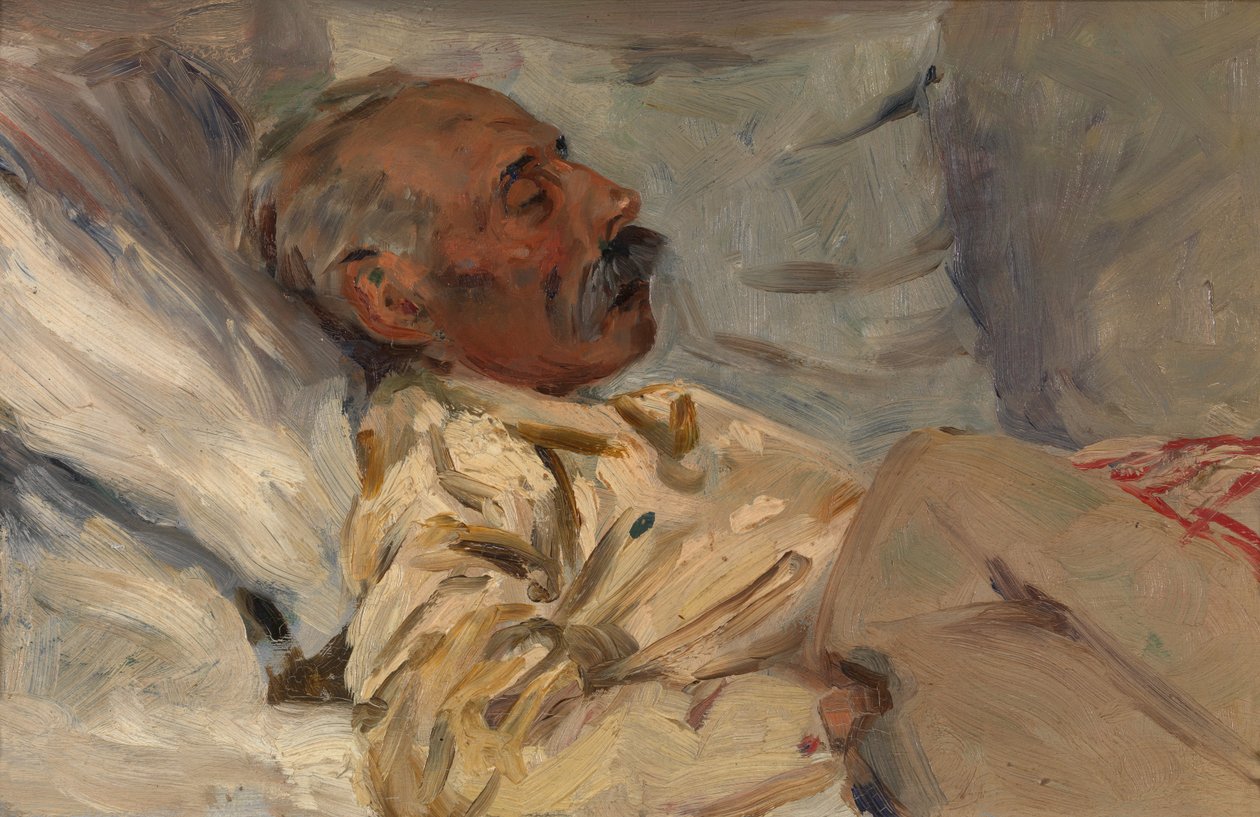 My Ill Grandfather by Henri Jacques Edouard Evenepoel