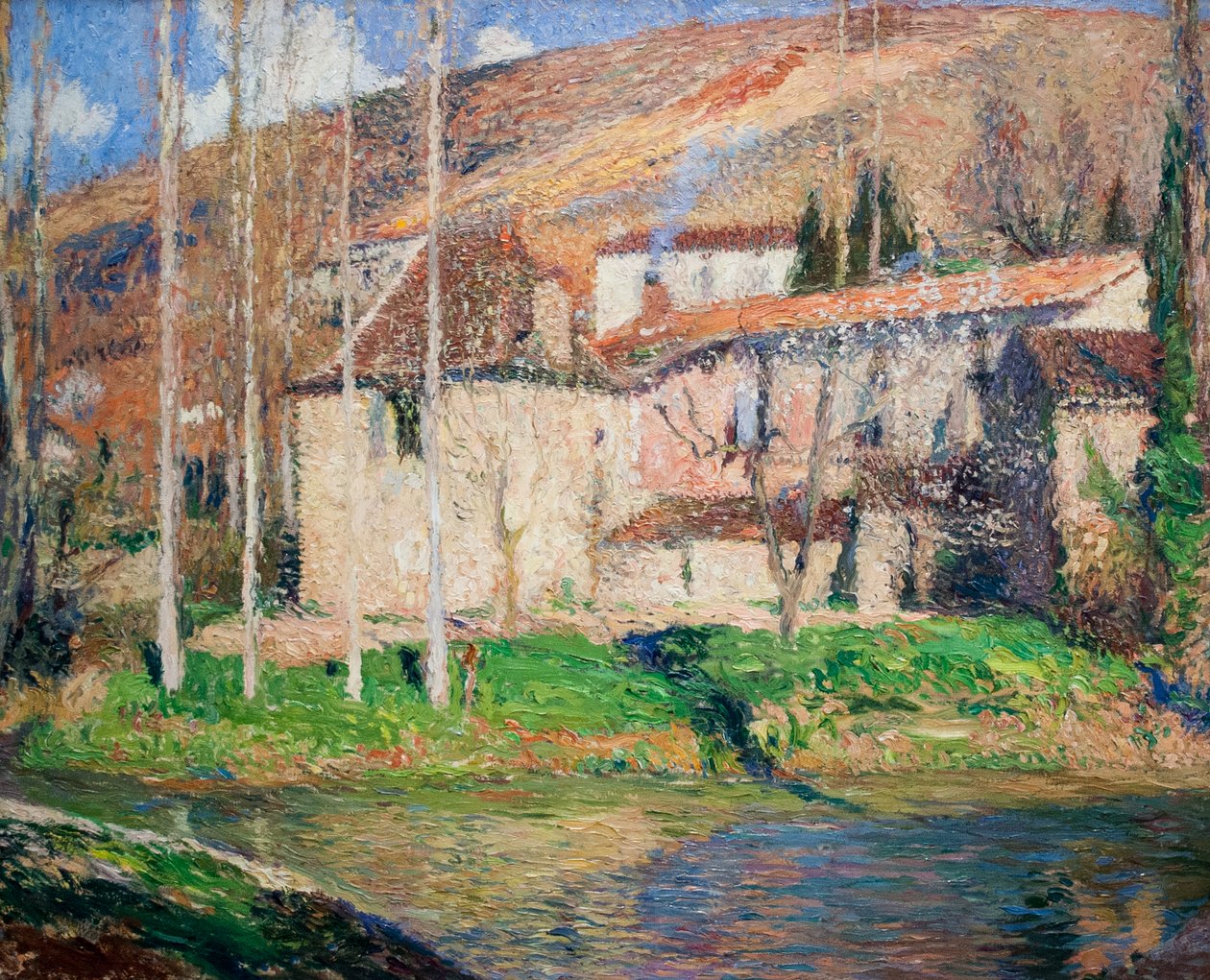 View of Labastide-du-Vert (Midi-Pyrénées) by Henri Jean Guillaume Martin
