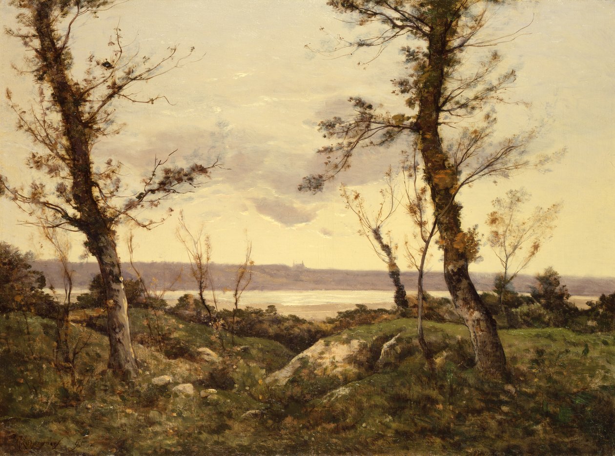 The Estuary, 1895 by Henri Joseph Harpignies