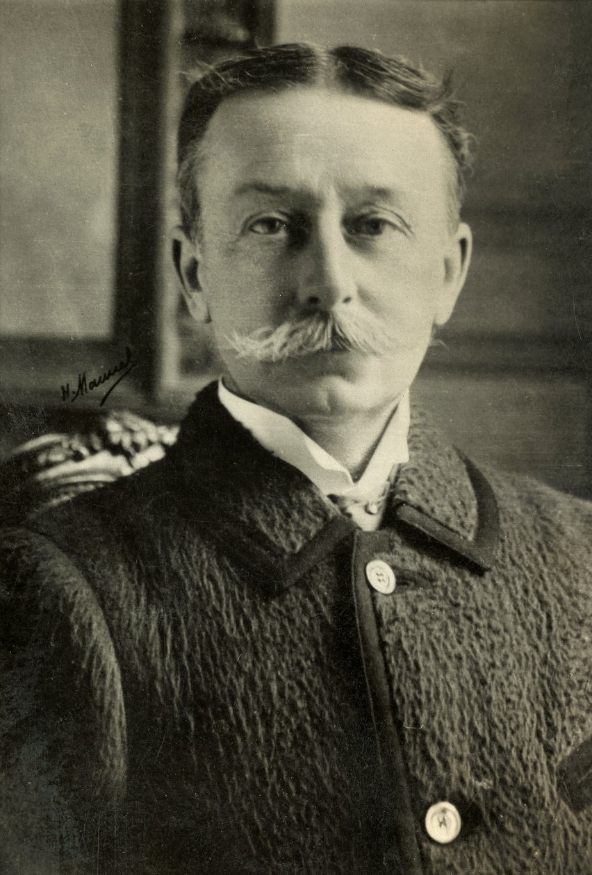 Portrait of Rene Bazin by Henri Manuel