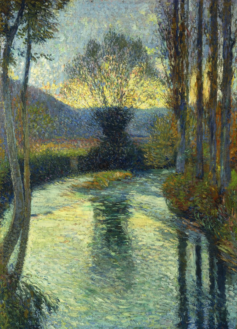Banks of the River by Henri Martin