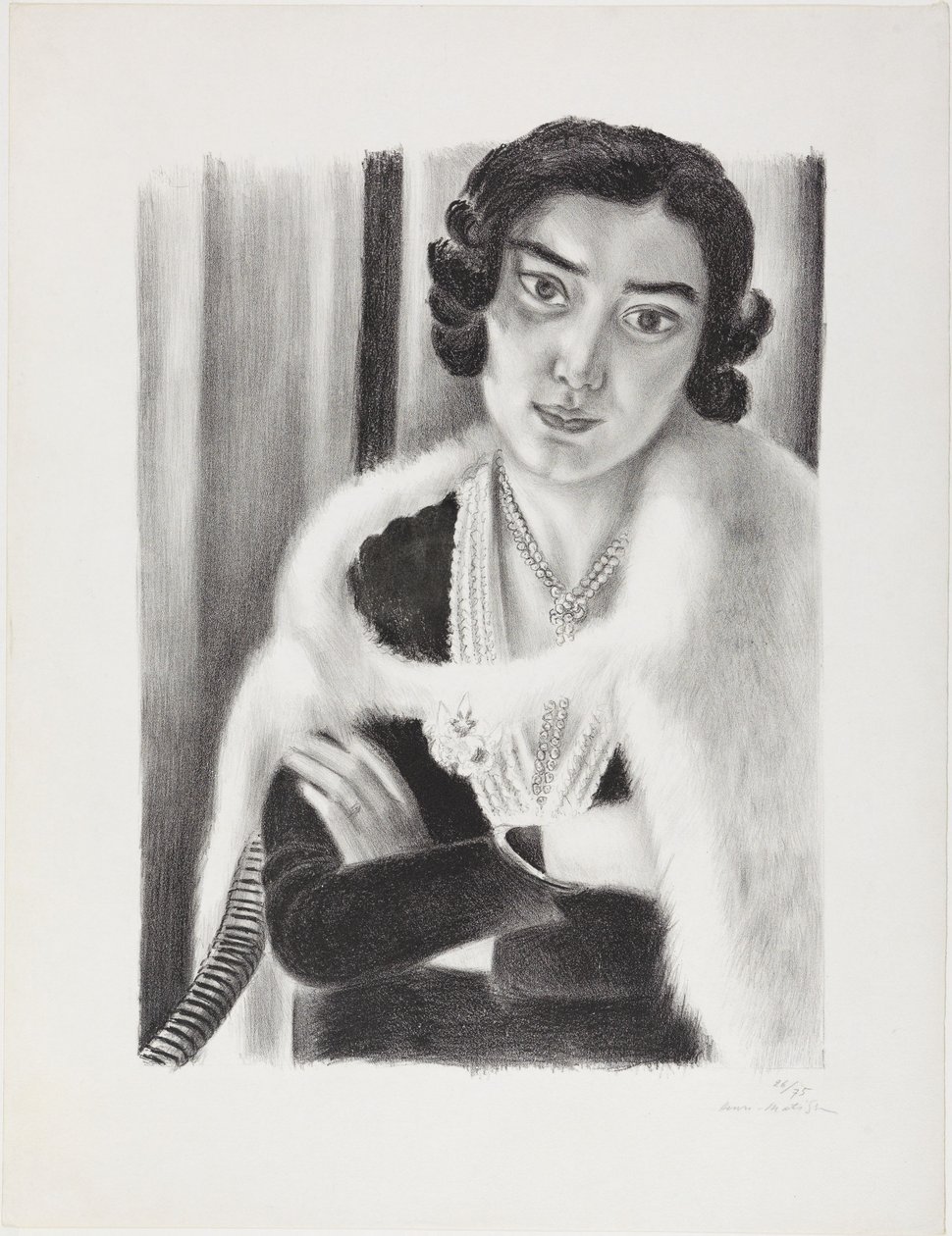 The White Fox by Henri Matisse