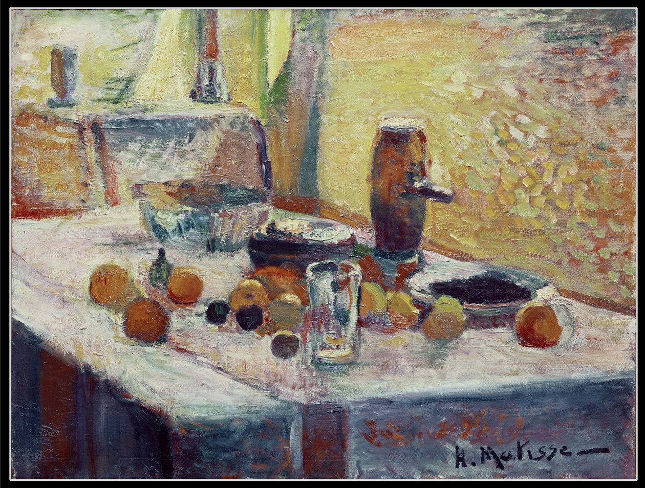 First Orange Still Life by Henri Matisse