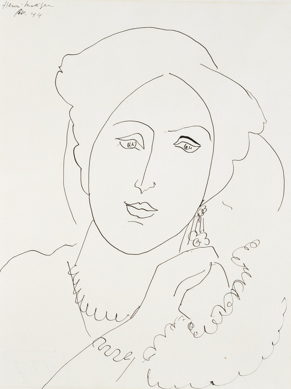 Head by Henri Matisse