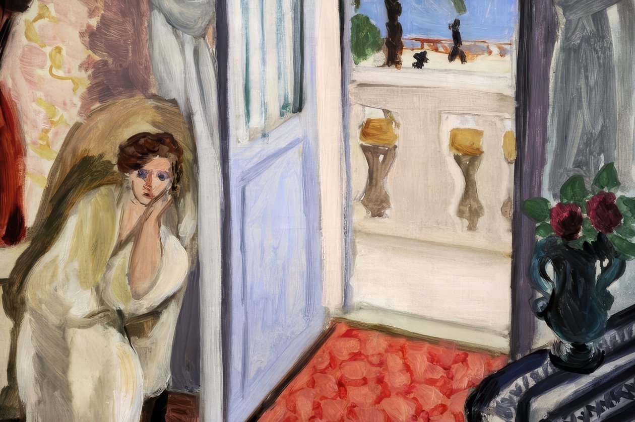 Interior at Nice (Room at the Hôtel Méditerranée) by Henri Matisse