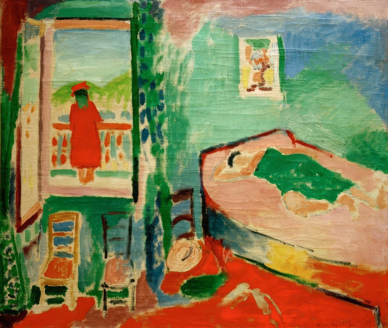 Interior in Collioure (Siesta) by Henri Matisse
