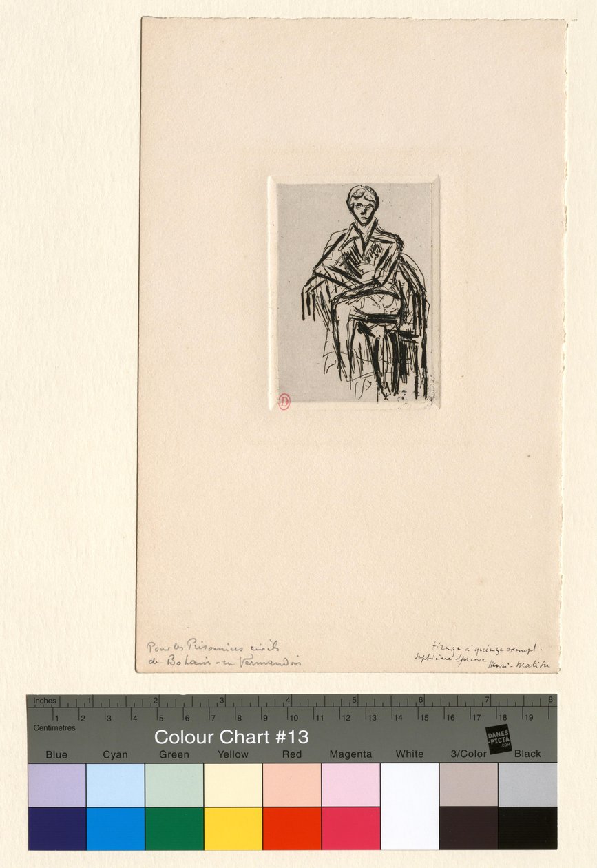 Josette Gris, Figure in an Armchair by Henri Matisse