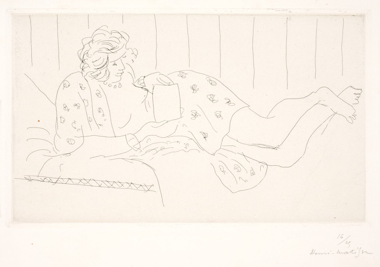 The Letter by Henri Matisse