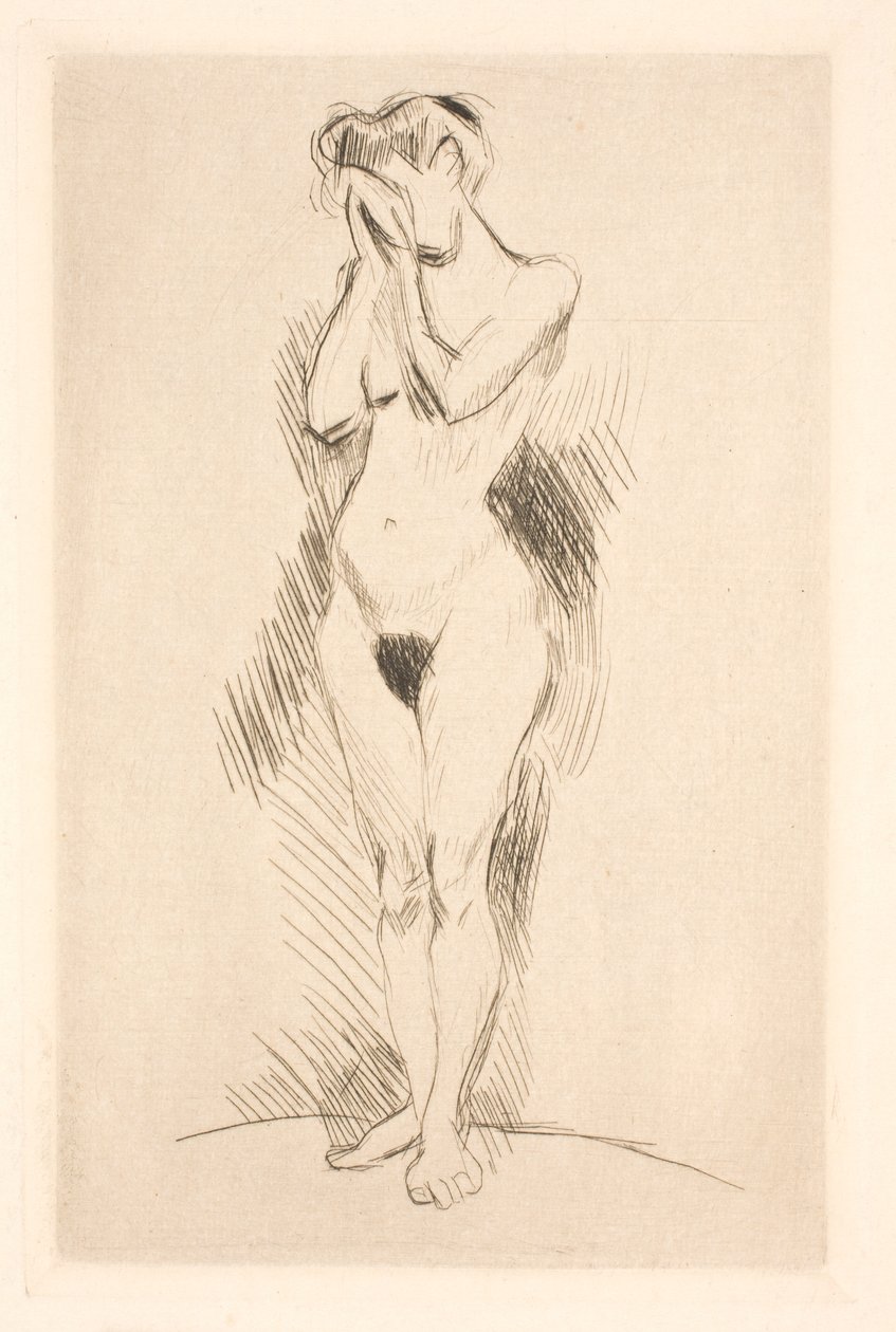 The First Pose by Henri Matisse