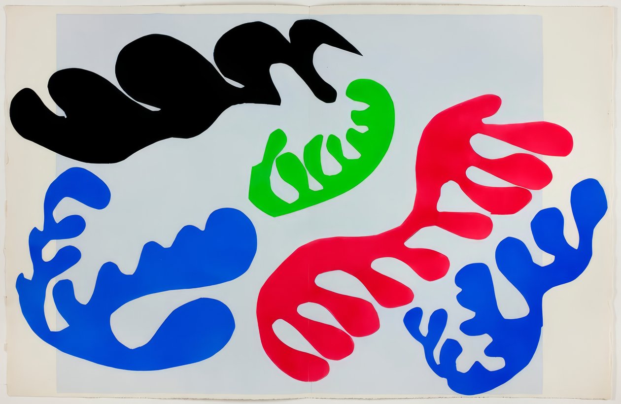 Lagoon, from Jazz by Henri Matisse