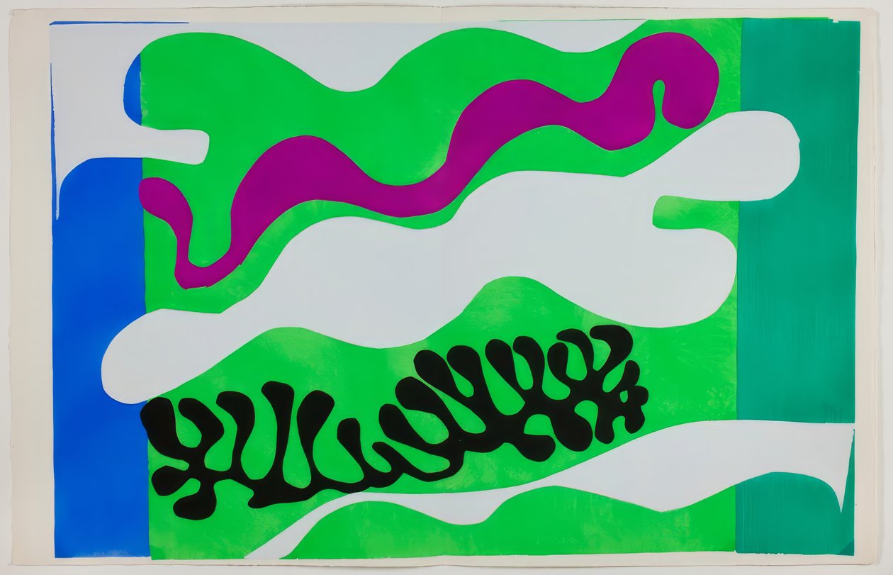 Lagoon, from Jazz by Henri Matisse