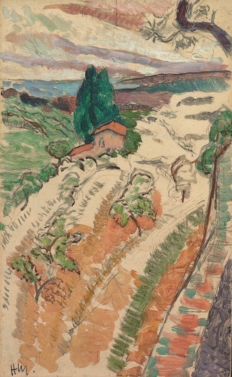 Landscape, St. Tropez, c. 1904 by Henri Matisse
