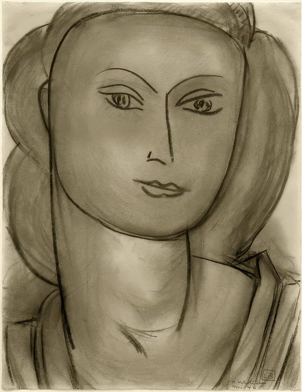 Madame L.B. (Lucienne Bernard) by Henri Matisse