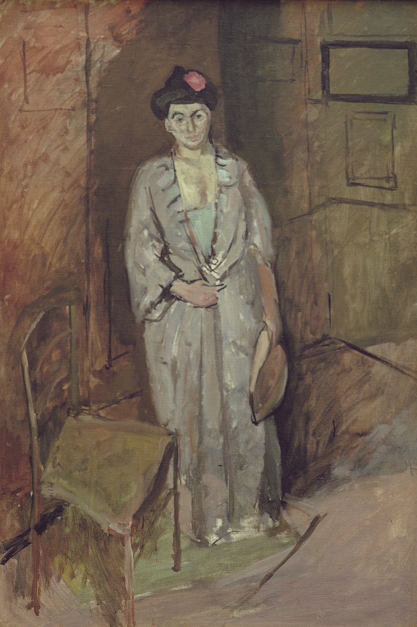Madame Matisse as a Japanese Woman (The Japanese Lady) by Henri Matisse