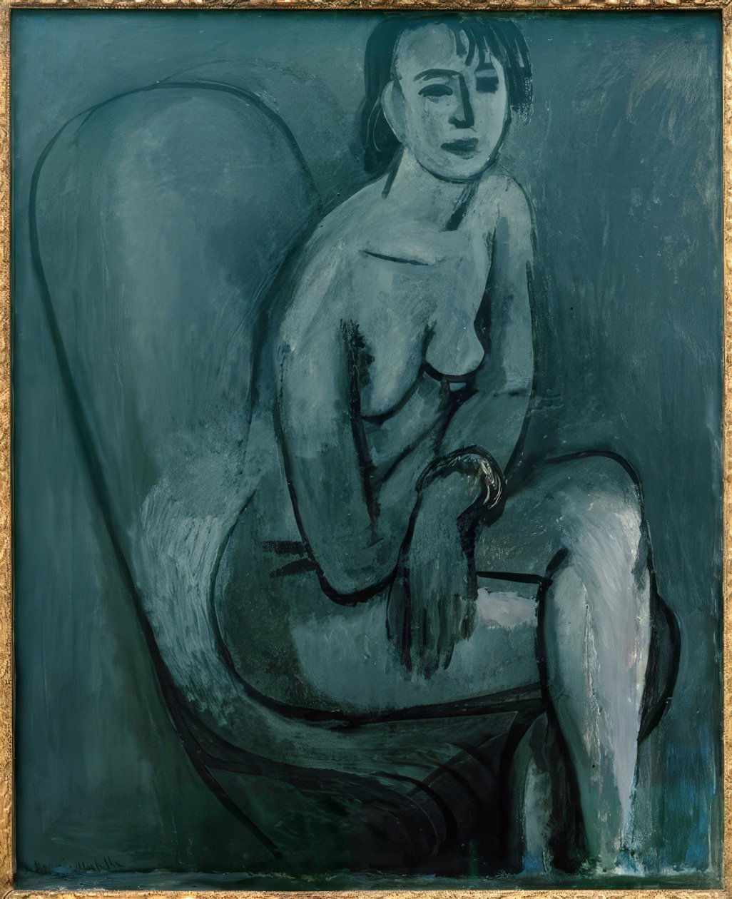 Gray Nude with Bracelet by Henri Matisse