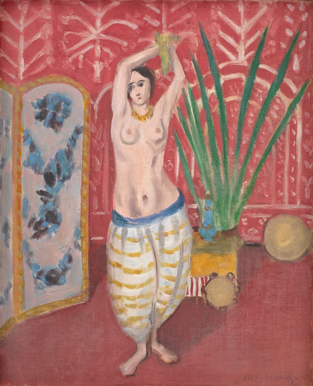 Odalisque with a Screen by Henri Matisse
