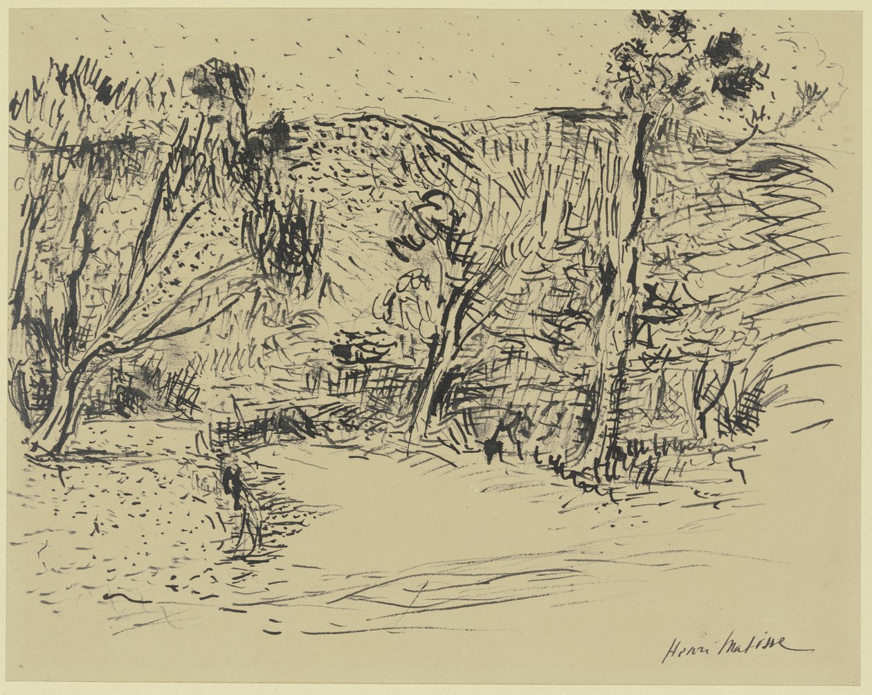 Path between Trees by Henri Matisse