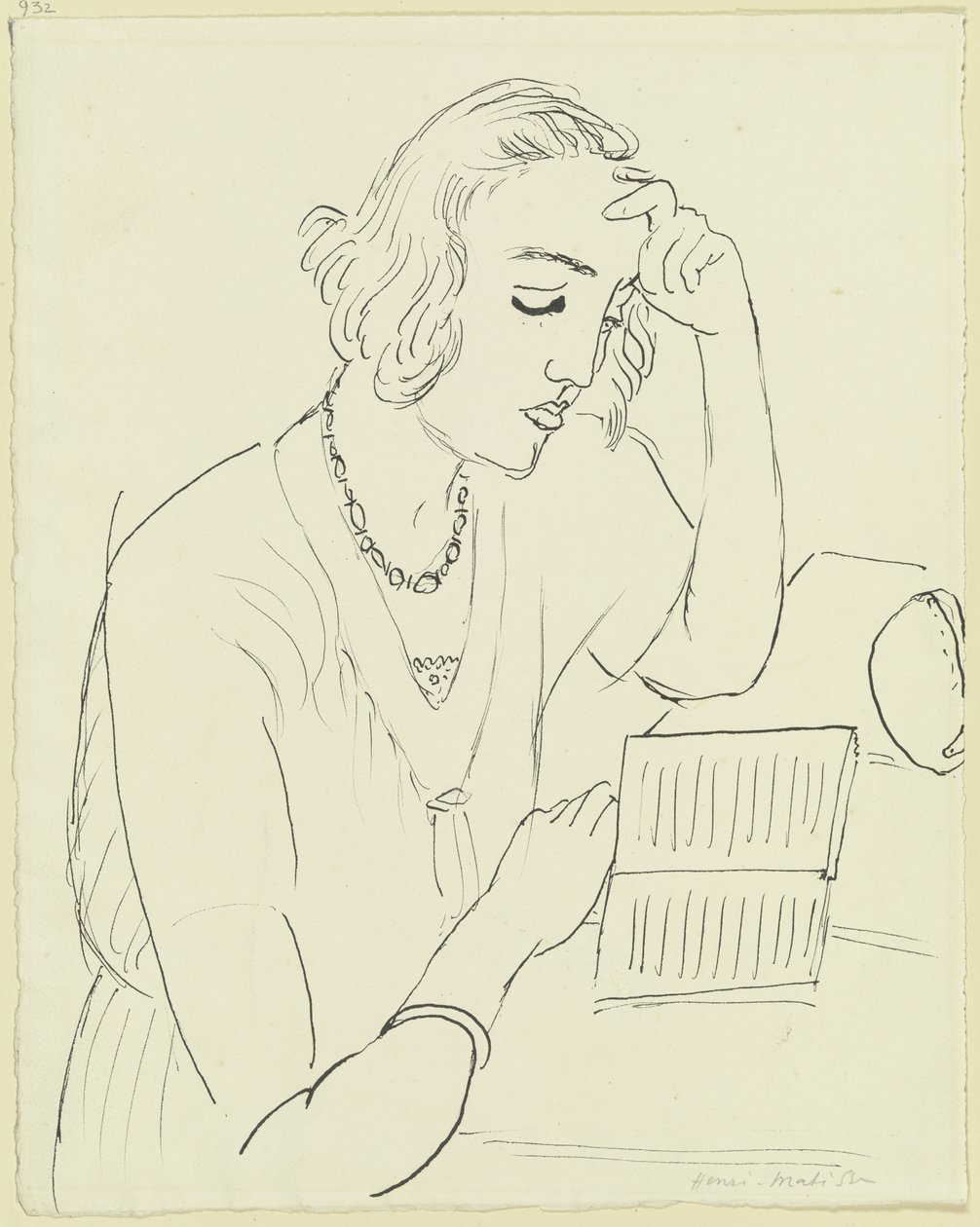 Reading Woman by Henri Matisse