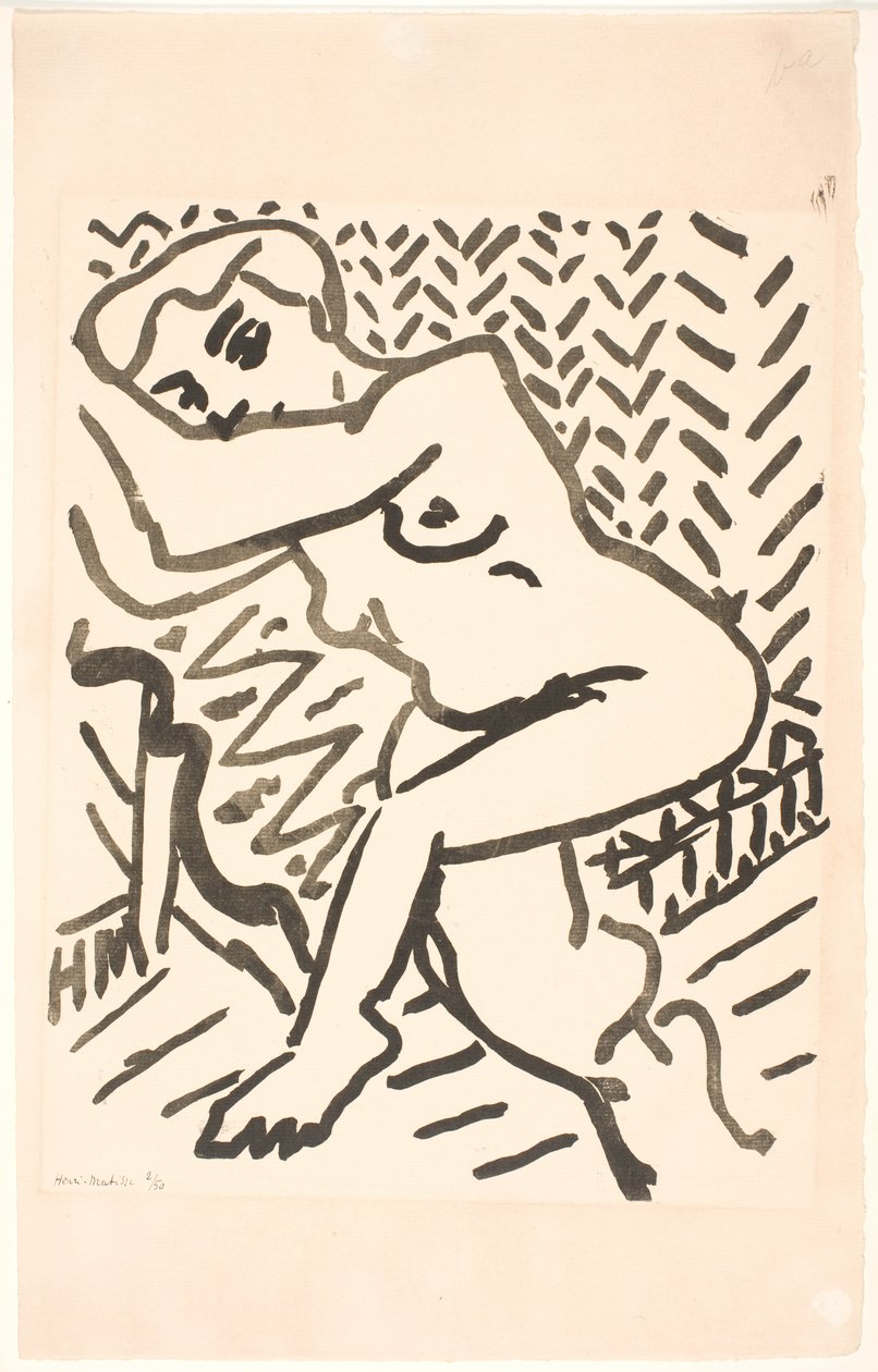 Seated Nude by Henri Matisse