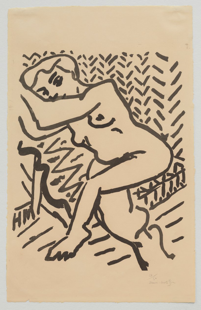Seated Nude by Henri Matisse