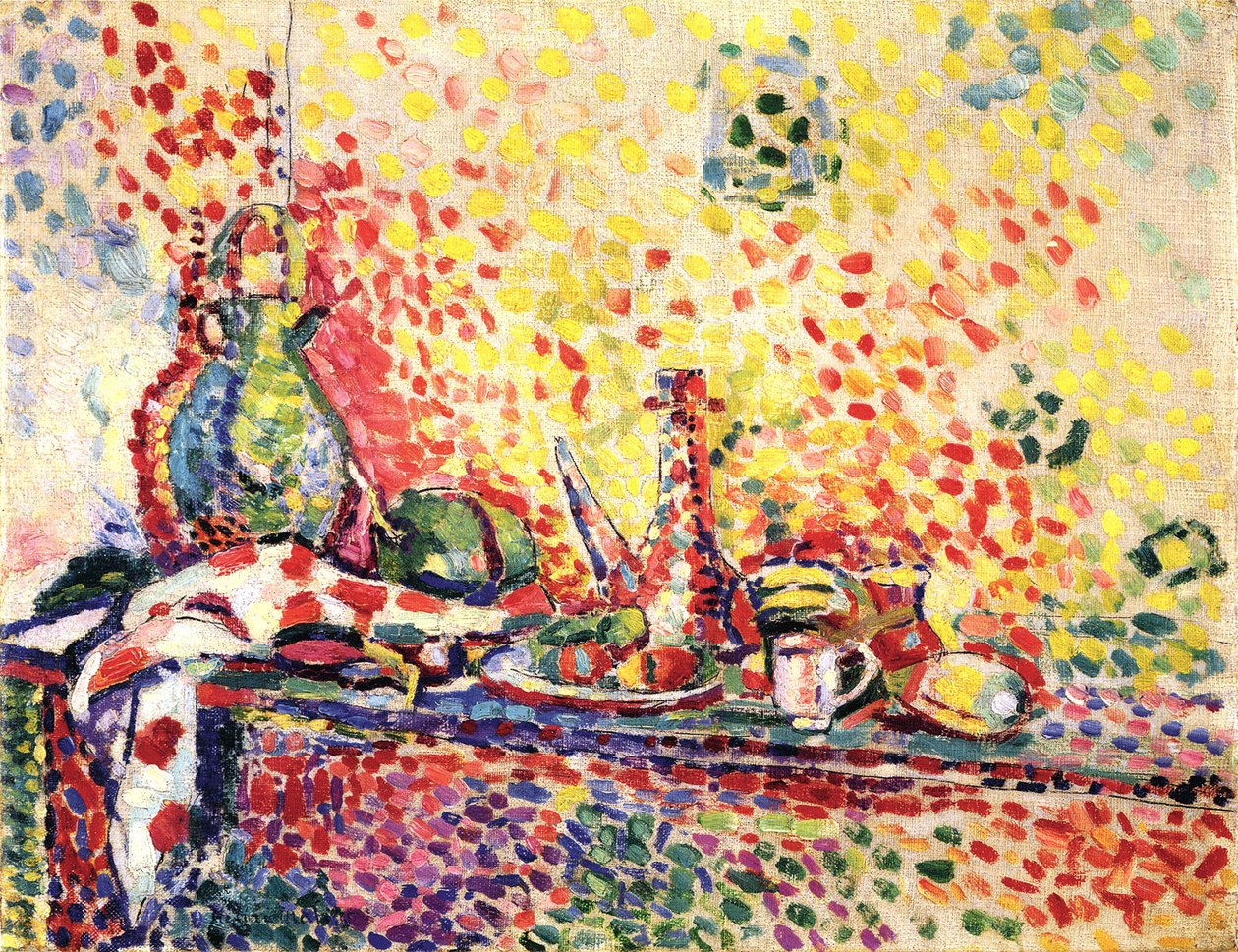 Still Life With A Purro II by Henri Matisse
