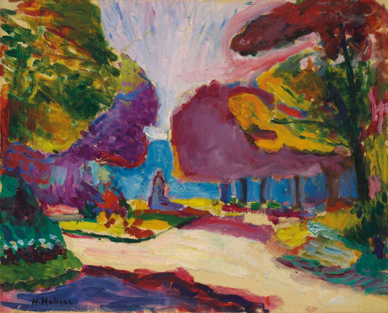 The Luxembourg Gardens, Paris by Henri Matisse