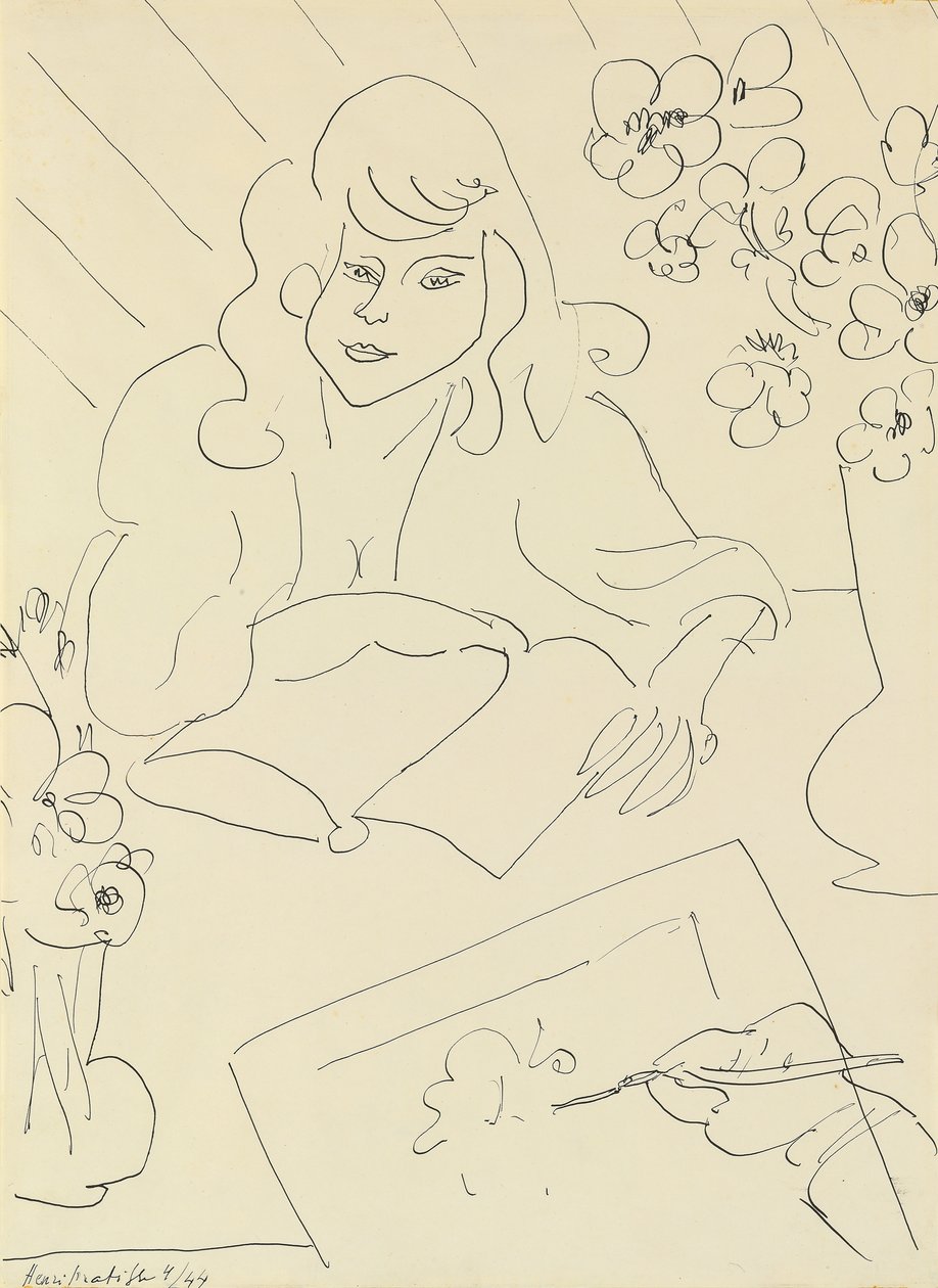 The Model by Henri Matisse: Premium art reproduction
