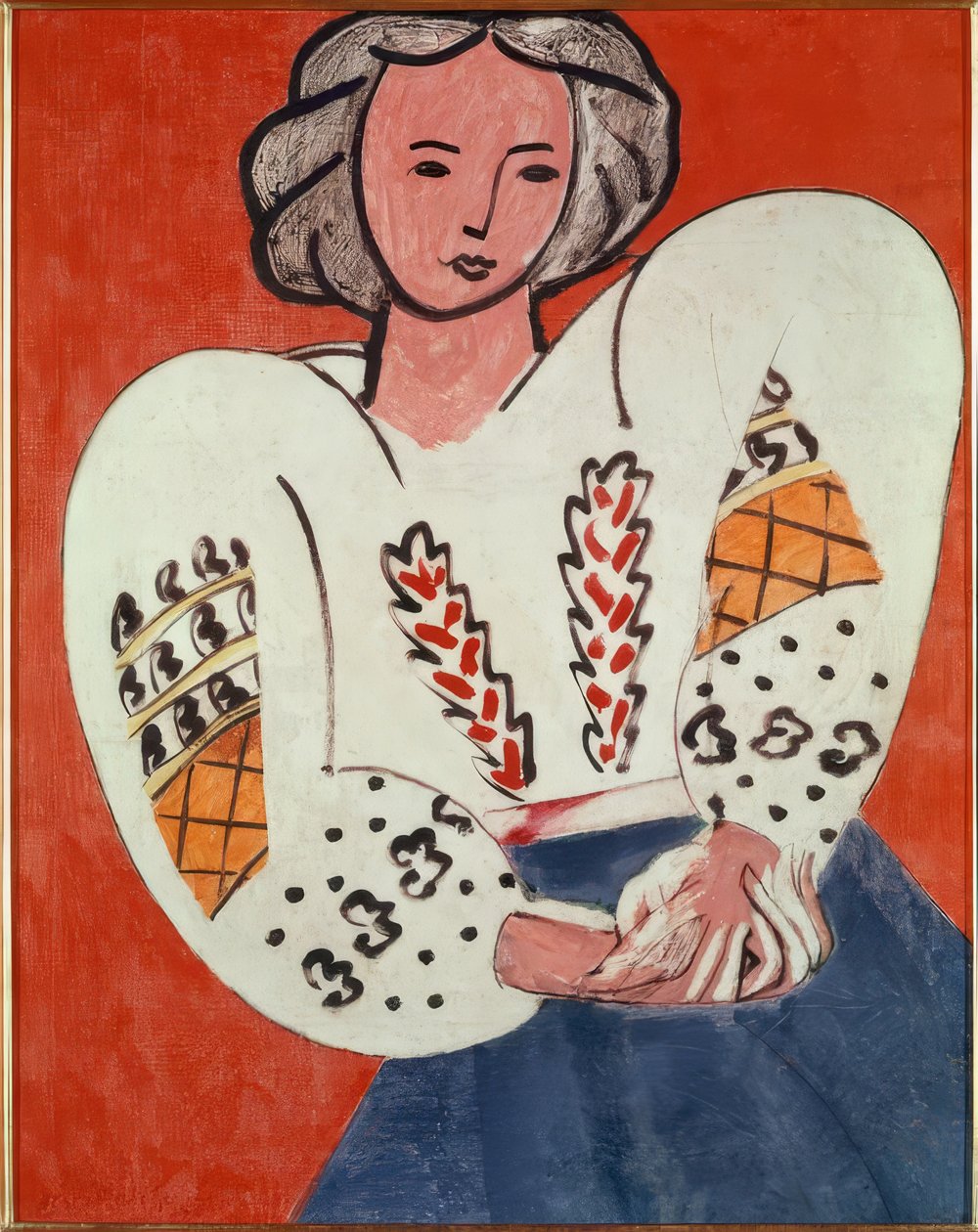 The Romanian Blouse by Henri Matisse
