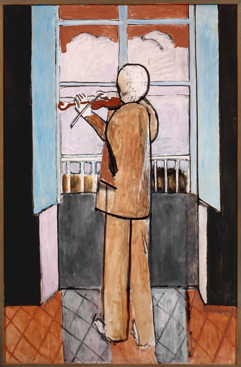 The Violinist at the Window by Henri Matisse