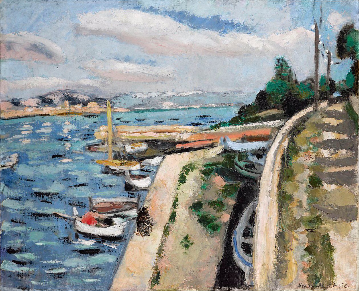 View of Antibes, c.1925 by Henri Matisse