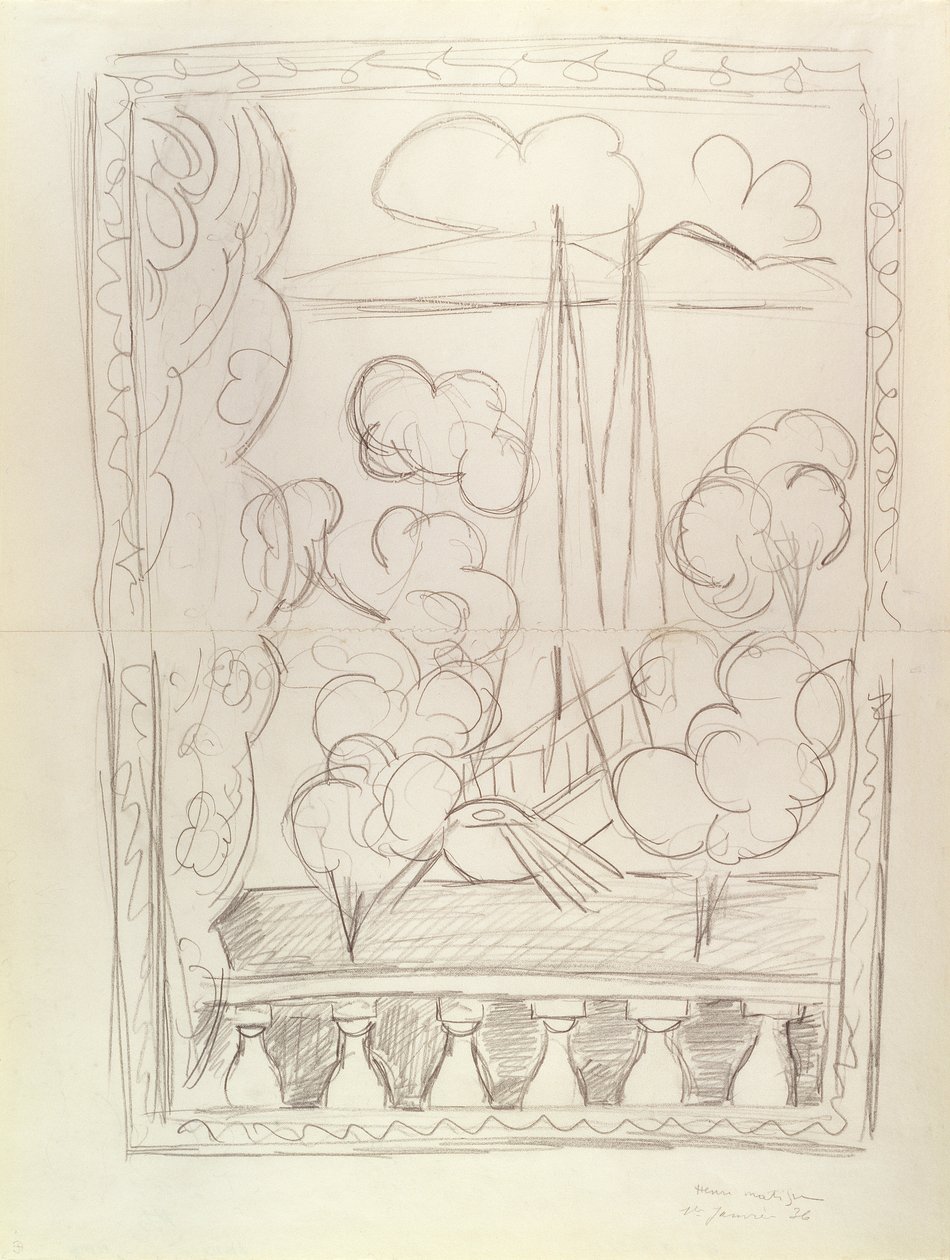 Window in Tahiti by Henri Matisse