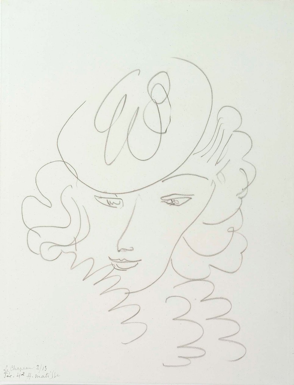 Woman with Hat by Henri Matisse