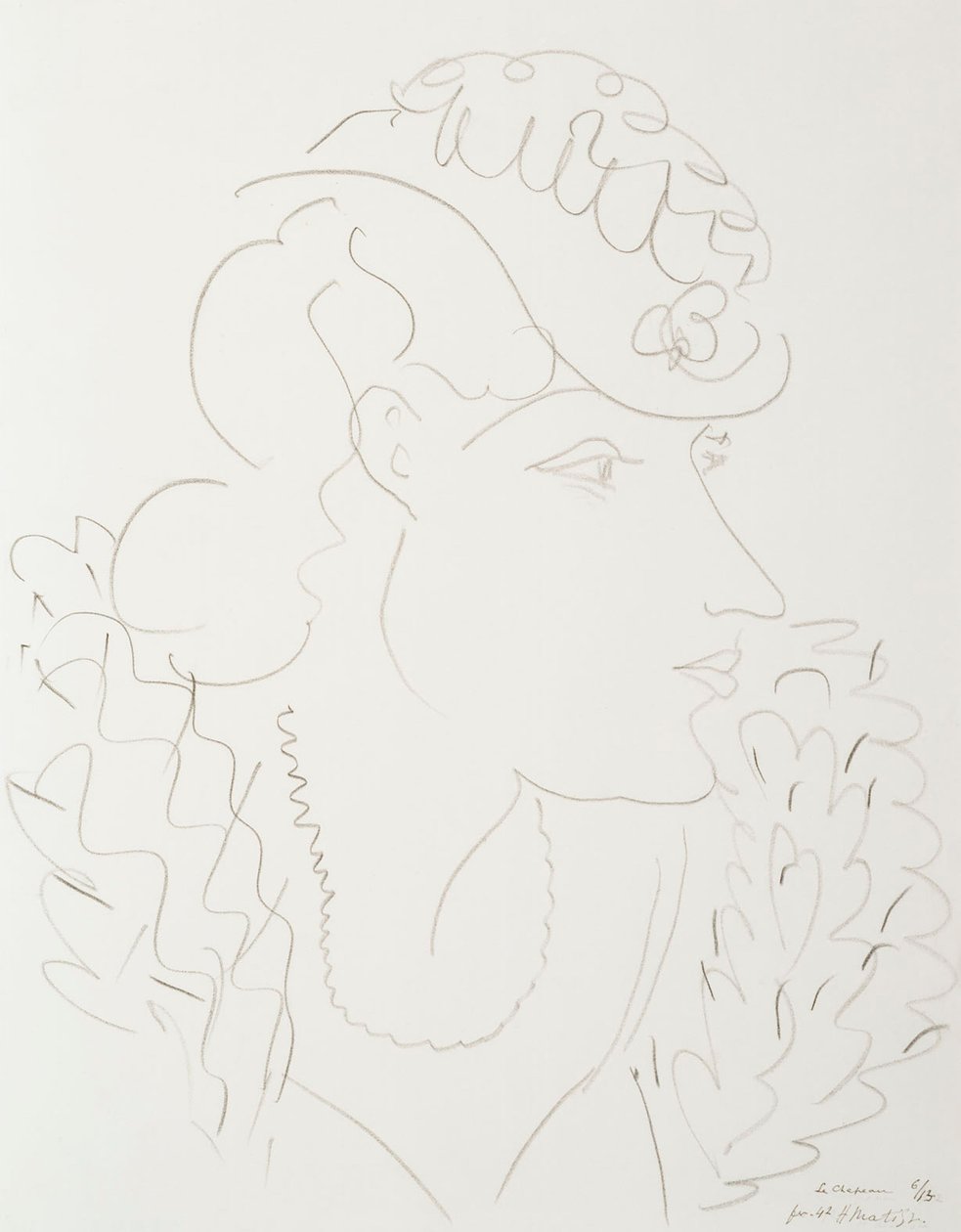 Woman with Hat by Henri Matisse