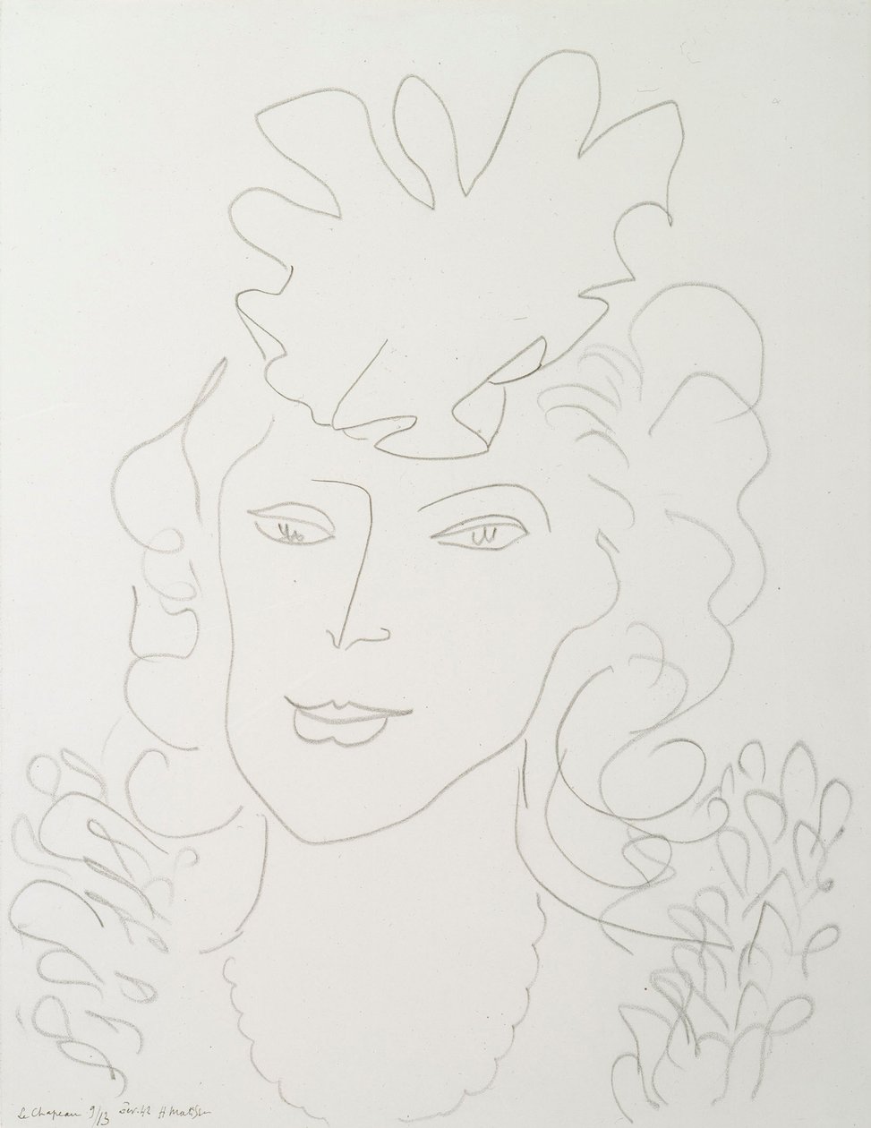 Woman with Hat by Henri Matisse