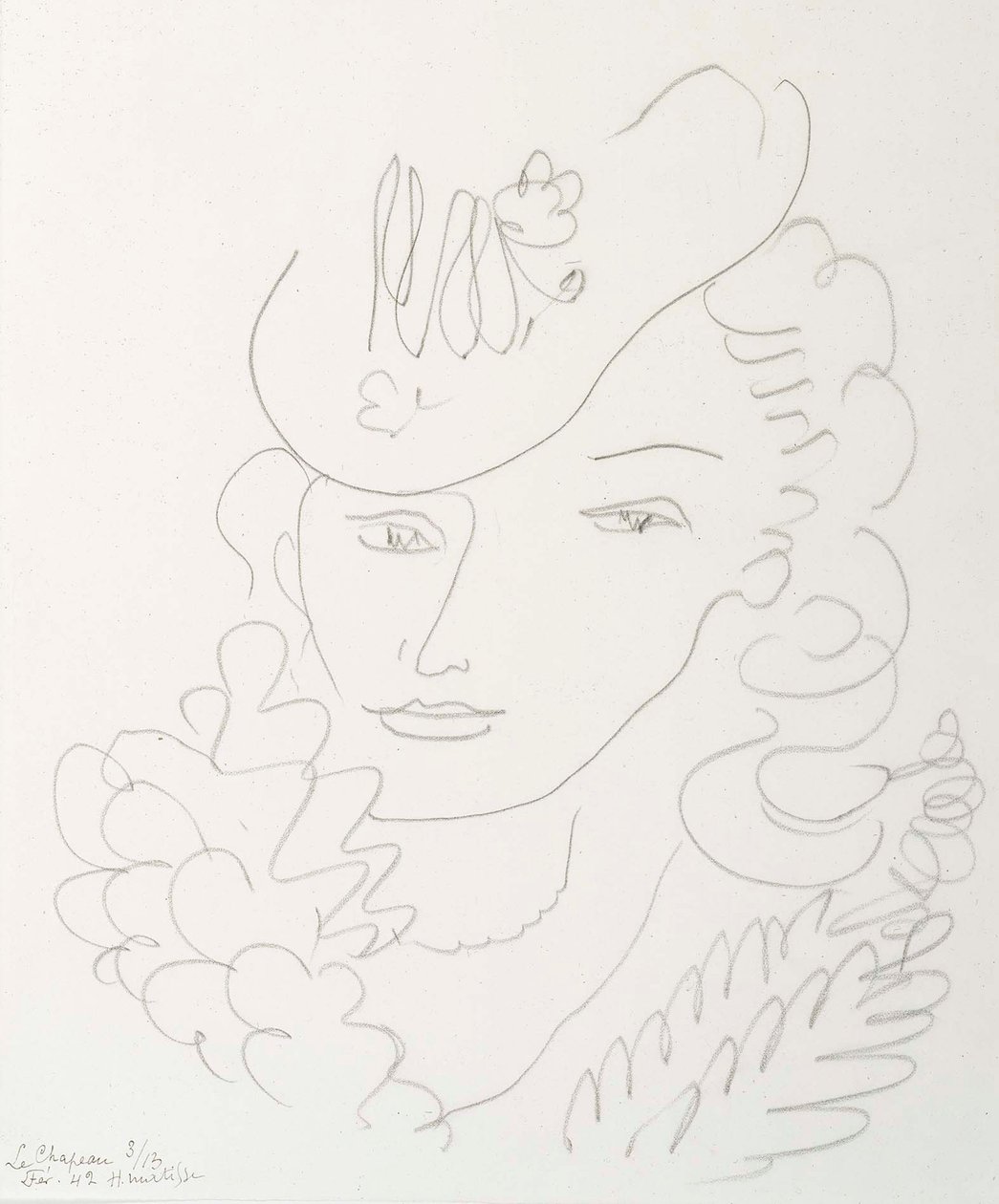Woman with Hat by Henri Matisse