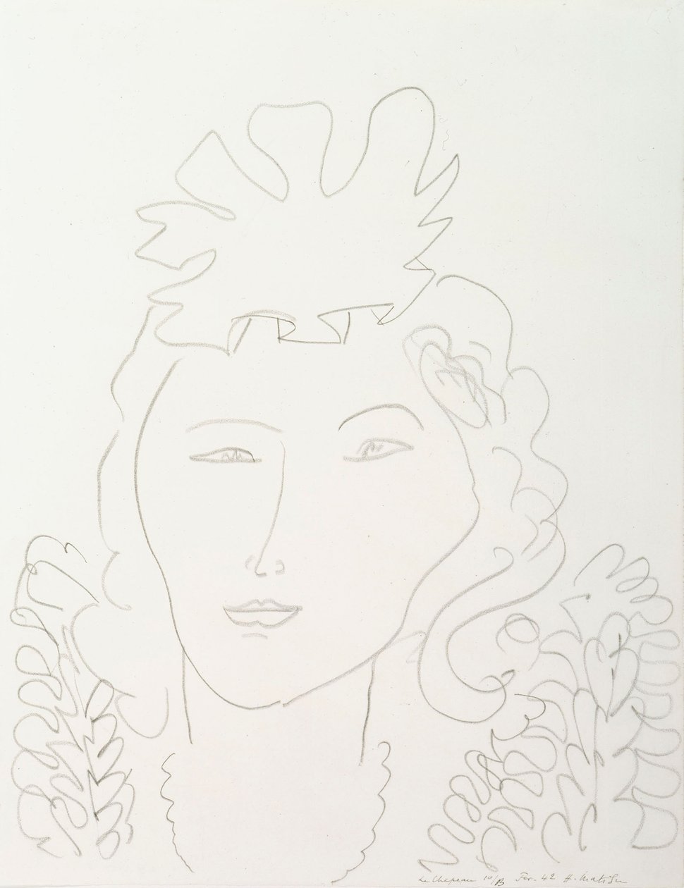 Woman with Hat by Henri Matisse
