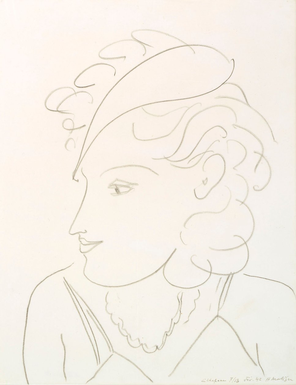 Woman with Hat by Henri Matisse
