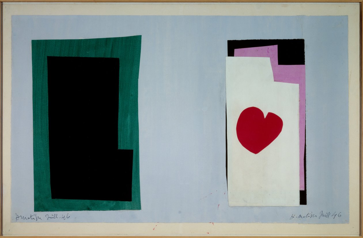 Jazz - The Heart by Henri Matisse