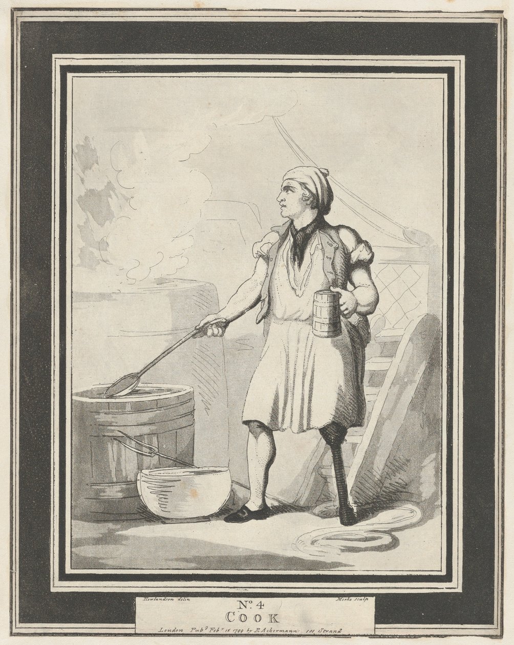 No. 4: Cook, February 15, 1799 by Henri Merke