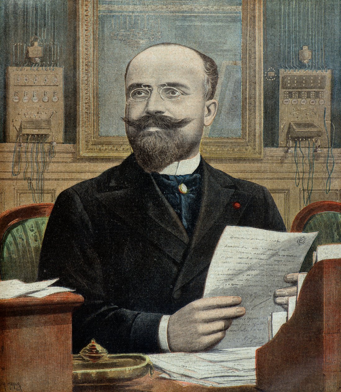 The Prefect of Police of Paris Charles Blanc by Henri Meyer