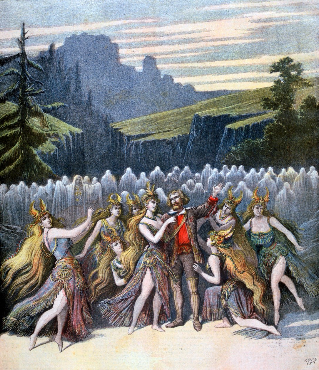 Rest In Peace, performance at the Théâtre de la Gaîté, 1894 by Henri Meyer