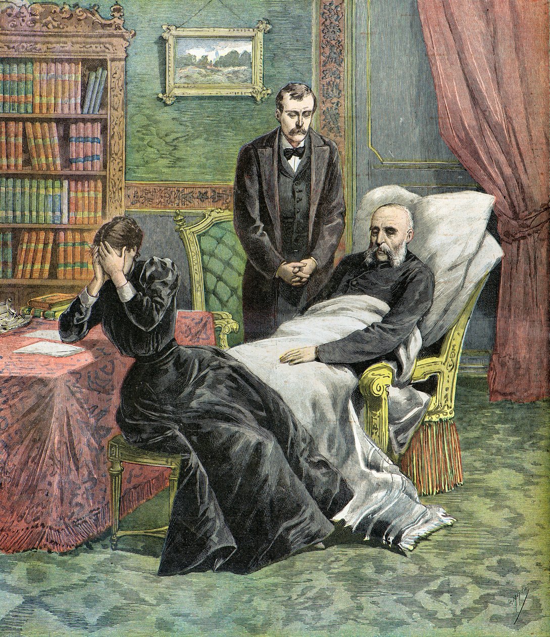 The Death of Jules Ferry by Henri Meyer