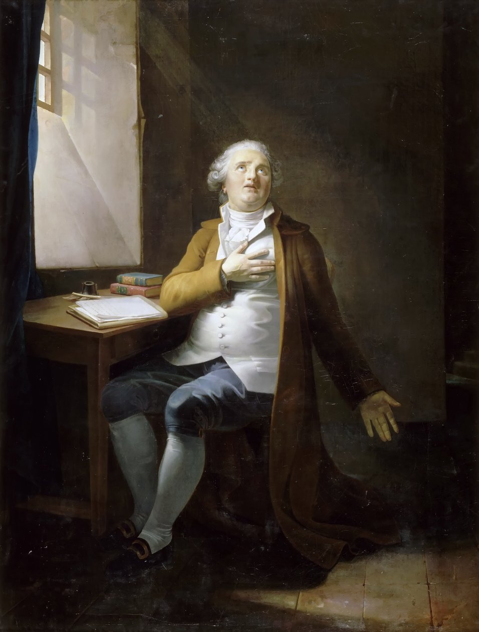 Louis XVI in the Temple by Henri-Pierre Danloux
