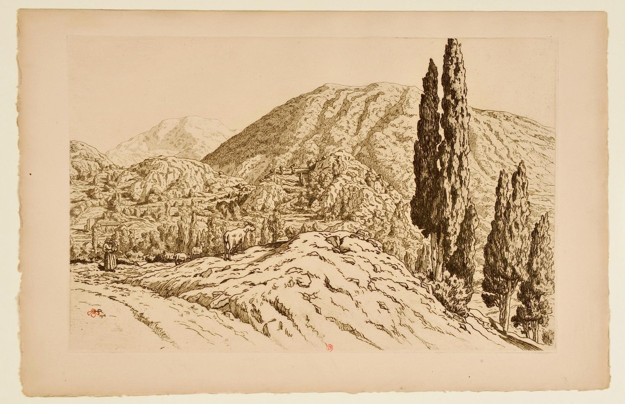 Ax-les-Thermes by Henri Rivière